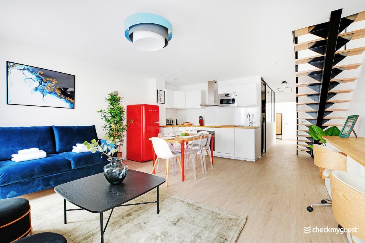 Beautiful Apartment- 3Br-10P - Montparnasse Paris Eksteriør billede